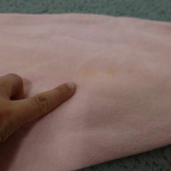 VTG Hanes Sweater Womens Large Seahorse Puff Paint Pink Graphic USA Made 90s - Picture 7 of 10